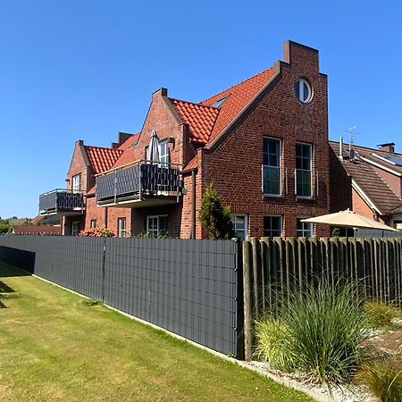 Südstrandhus Urlaub mit Hund Wohnung 4 oben Borkum Exterior foto